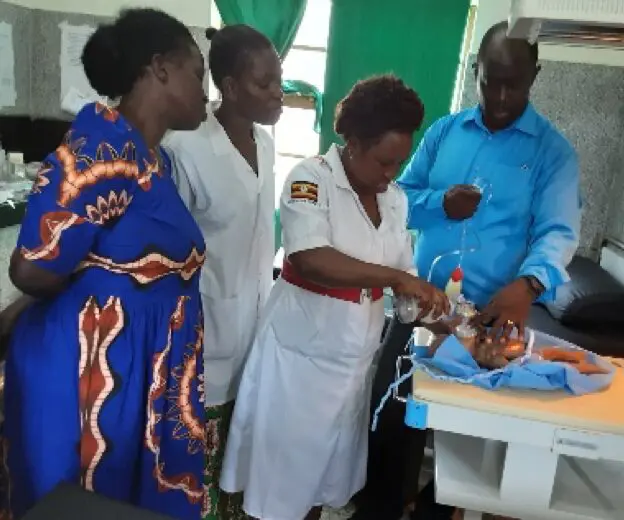 Improving resuscitation of asphyxiated babies at birth in Uganda  