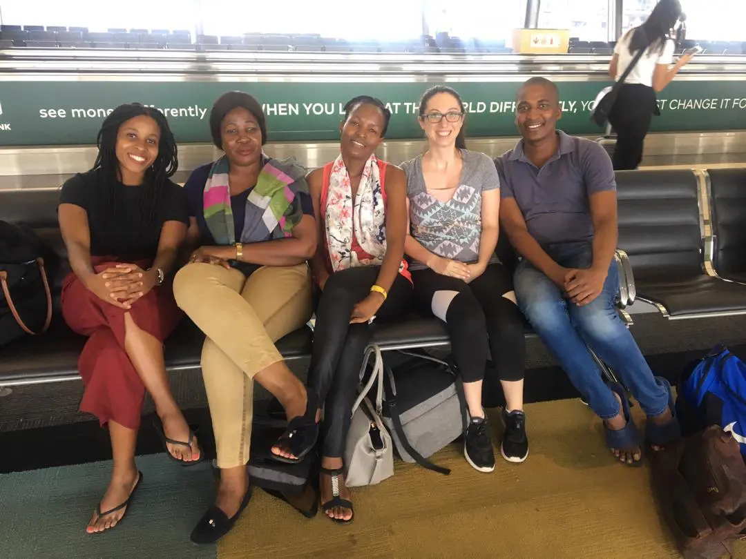 Picture of former CHAI Botswana Malaria team