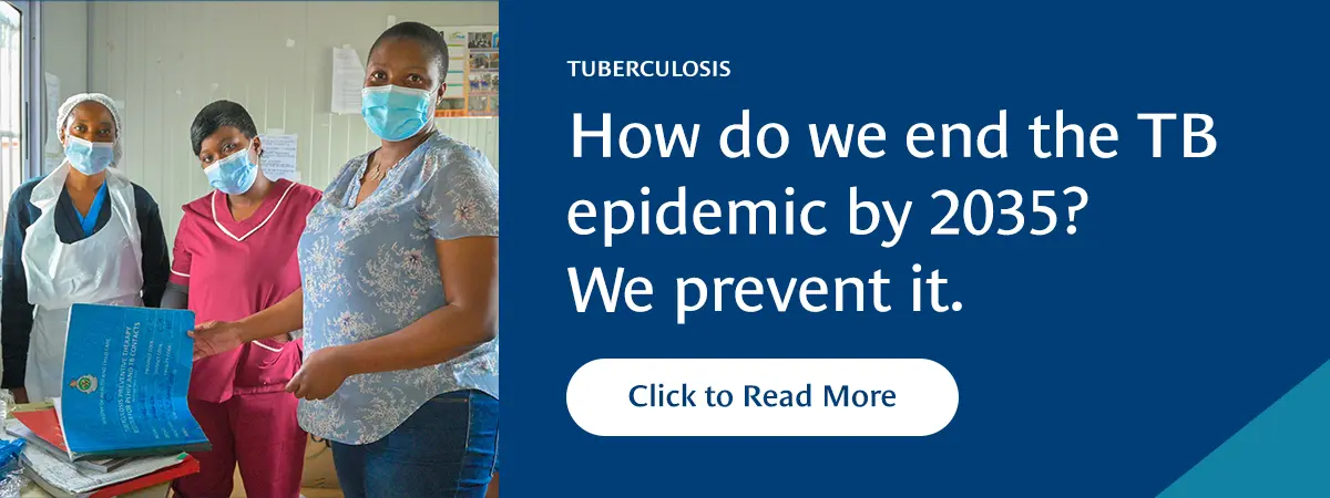 Read our blog post about ending TB by 2035