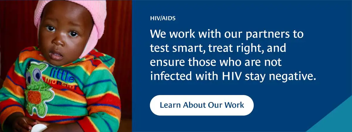 Learn about our work on HIV-AIDS