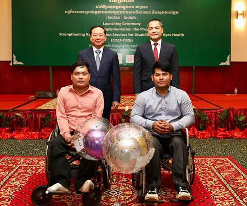 Catalytic funding set to increase access to assistive technology for nearly 300,000 Cambodians by 2025
