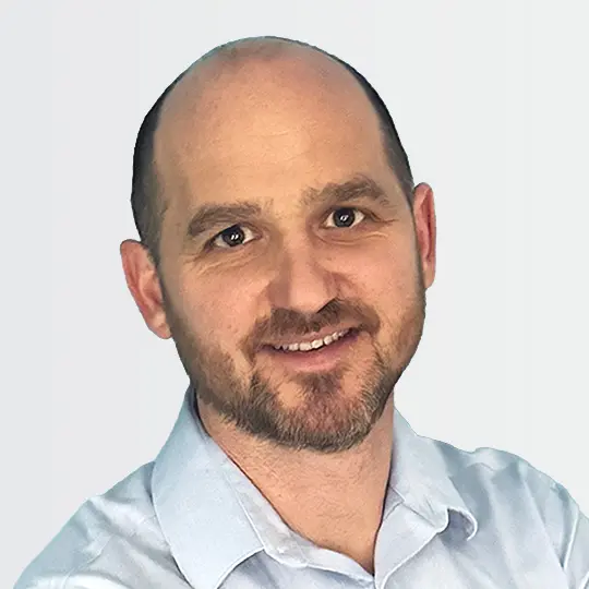 Headshot of CHAI CFO Jake Calhoun