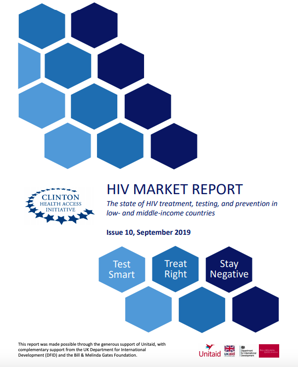 Cover of HIV Market Report 2019