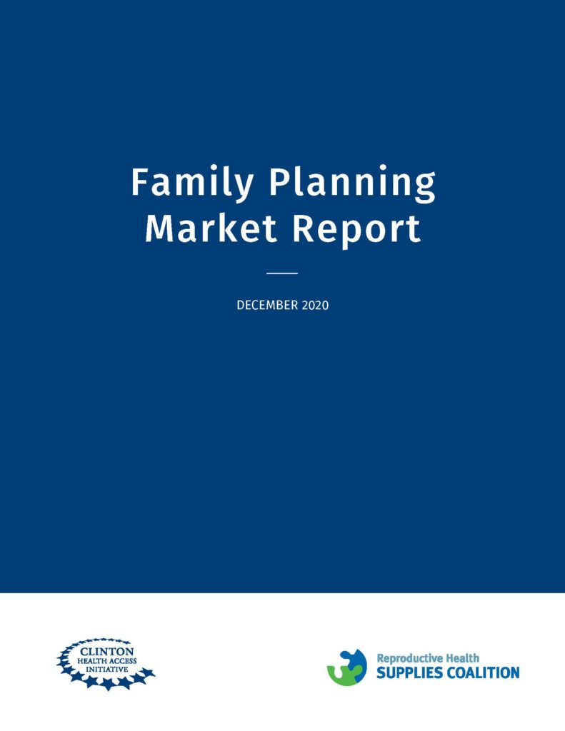 Cover of the 2020 Family Planning Market Report