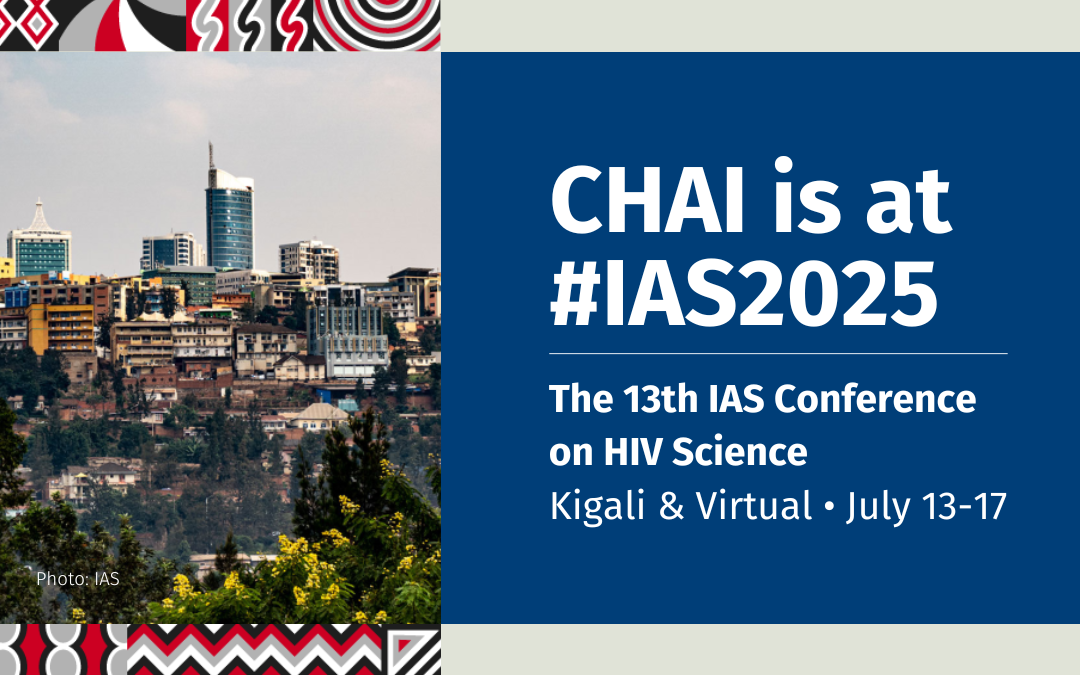 CHAI sessions at International AIDS Society (IAS) 2025