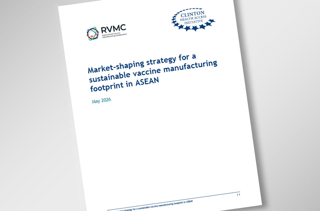 Market-shaping strategy for a sustainable vaccine manufacturing footprint in Southeast Asia