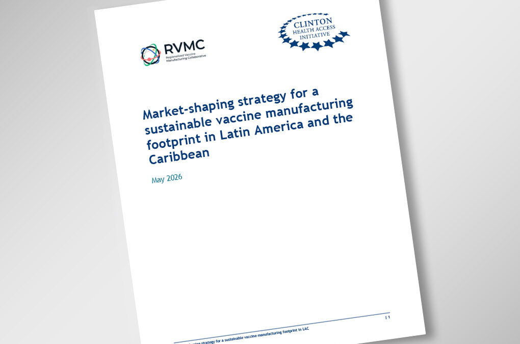 Market-shaping strategy for a sustainable vaccine manufacturing footprint in Latin America and the Caribbean