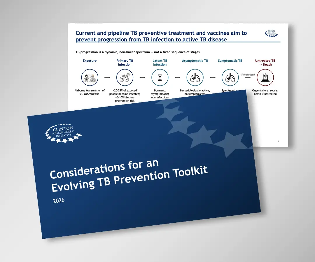Cover page of Considerations for an Evolving TB Prevention Toolkit